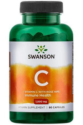Swanson - Vitamin C with Rose Hips Extract - Nutri.se